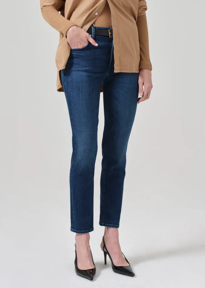 Women Petite Citizens Of Humanity Isola Slim Crop In Regency