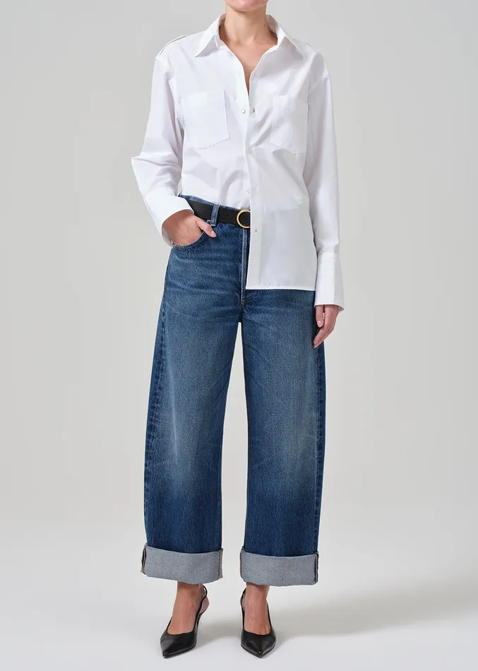 Women Petite Citizens Of Humanity Petite Ayla Baggy In Claremont