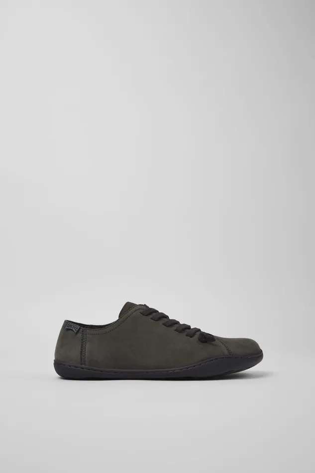 Women Peu Gray Nubuck Shoes Camper Casual Shoes Women Peu Gray Nubuck Shoes Camper Casual Shoes