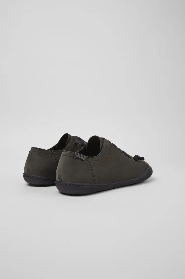 Women Peu Gray Nubuck Shoes Camper Casual Shoes Women Peu Gray Nubuck Shoes Camper Casual Shoes