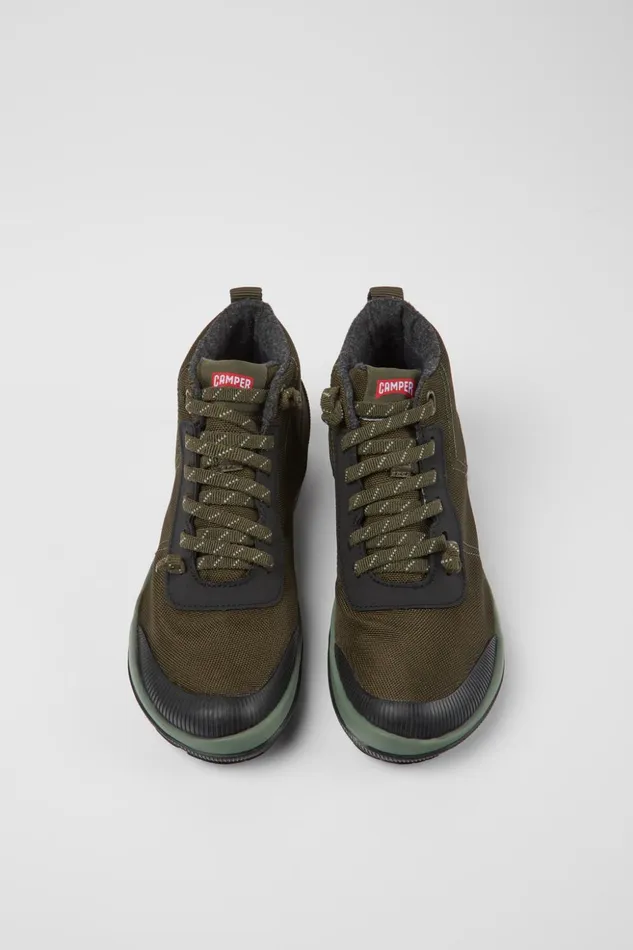 Women Peu Pista GORETEX Green Textile Ankle Boots Camper Ankle Boots Women Peu Pista GORETEX Green Textile Ankle Boots Camper Ankle Boots