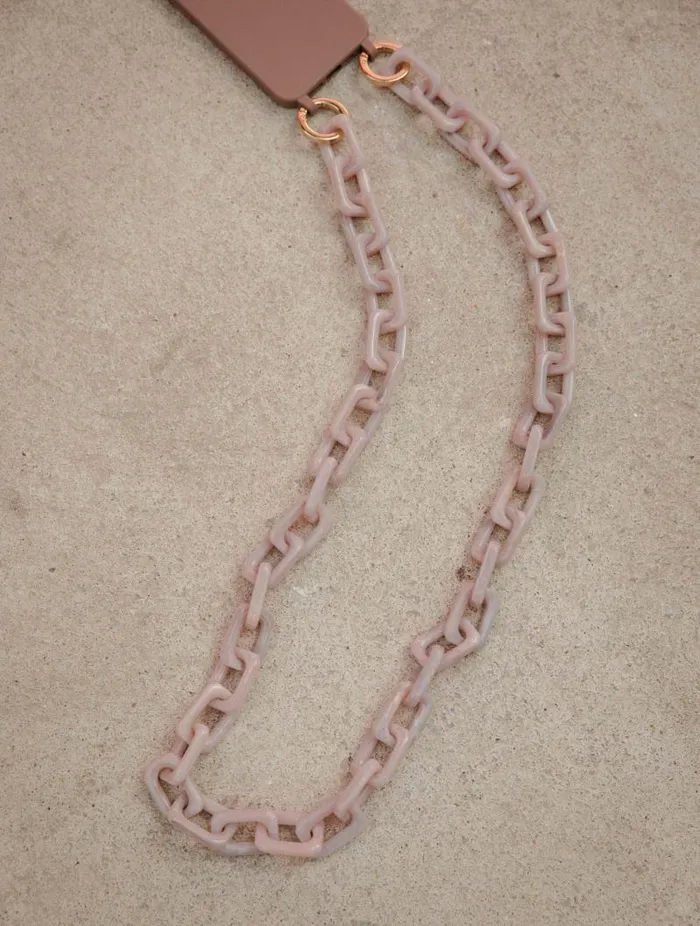 Women Phone Straps Bobbies Firenze Cristal Nude