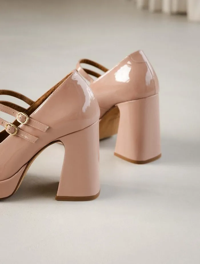 Women Pumps and Mary Janes Bobbies Louise Ballet Rose Women Pumps and Mary Janes Bobbies Louise Ballet Rose