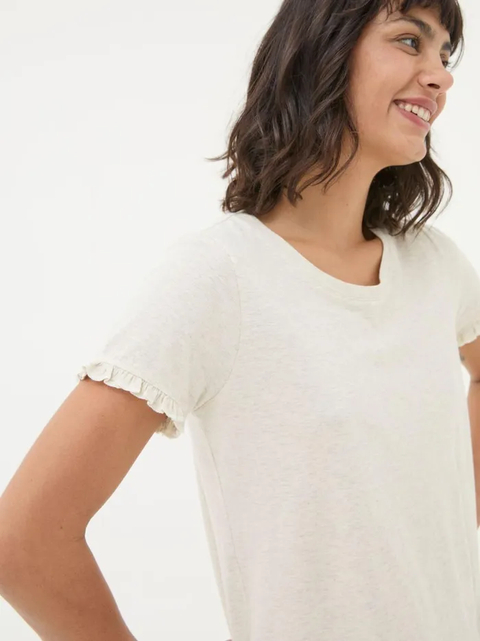 Women Pyjamas and Nightwear Fat Face Felicity Natural TShirt