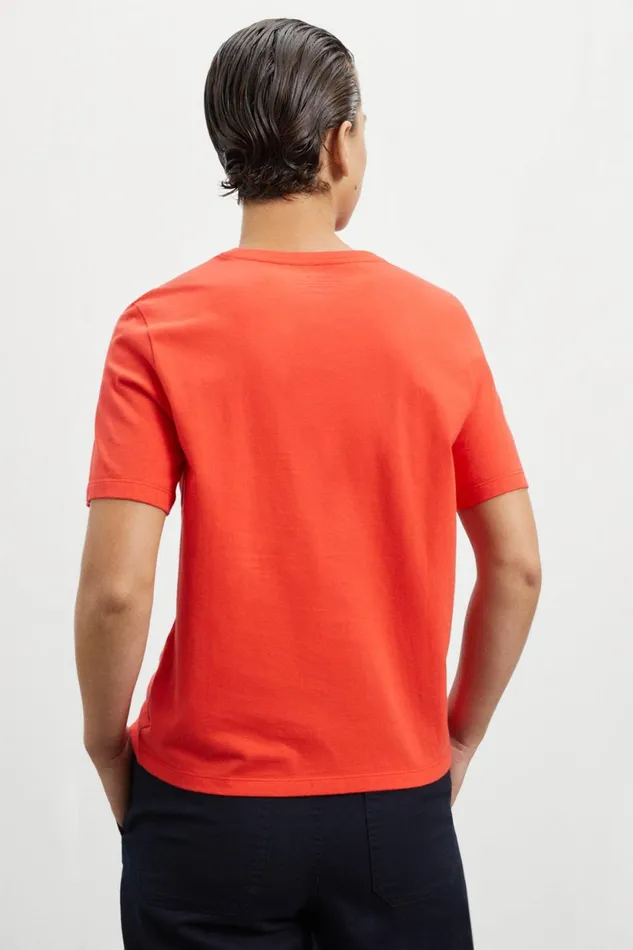 Women Red Perth TShirt Ecoalf TShirts