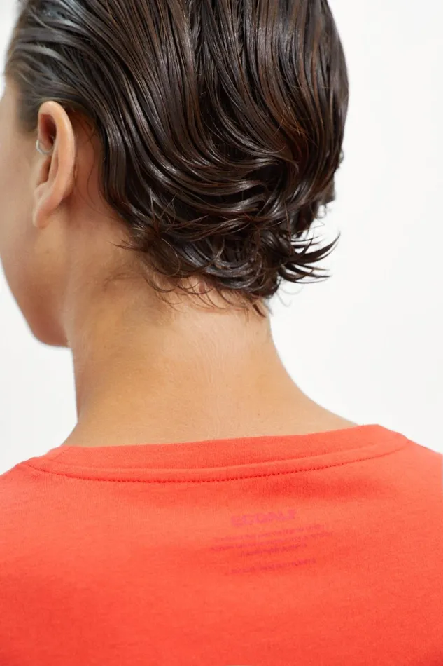 Women Red Perth TShirt Ecoalf TShirts