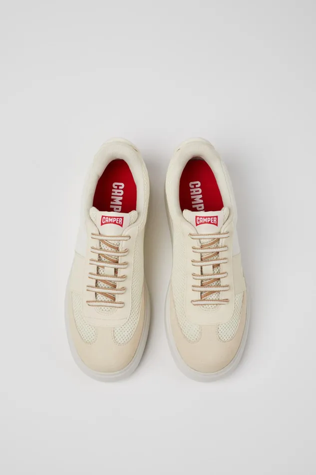 Women Runner K21 Sorona White Sorona Mesh Sneakers Camper Sneakers Women Runner K21 Sorona White Sorona Mesh Sneakers Camper Sneakers