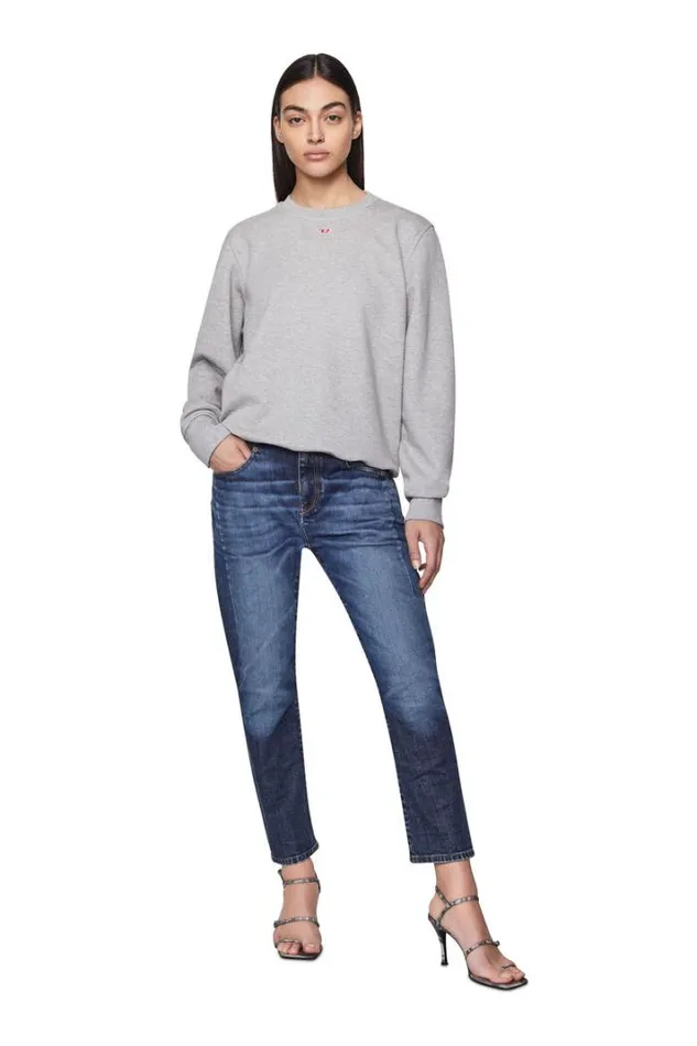 Women SGinnD Light Grey Diesel Sweaters