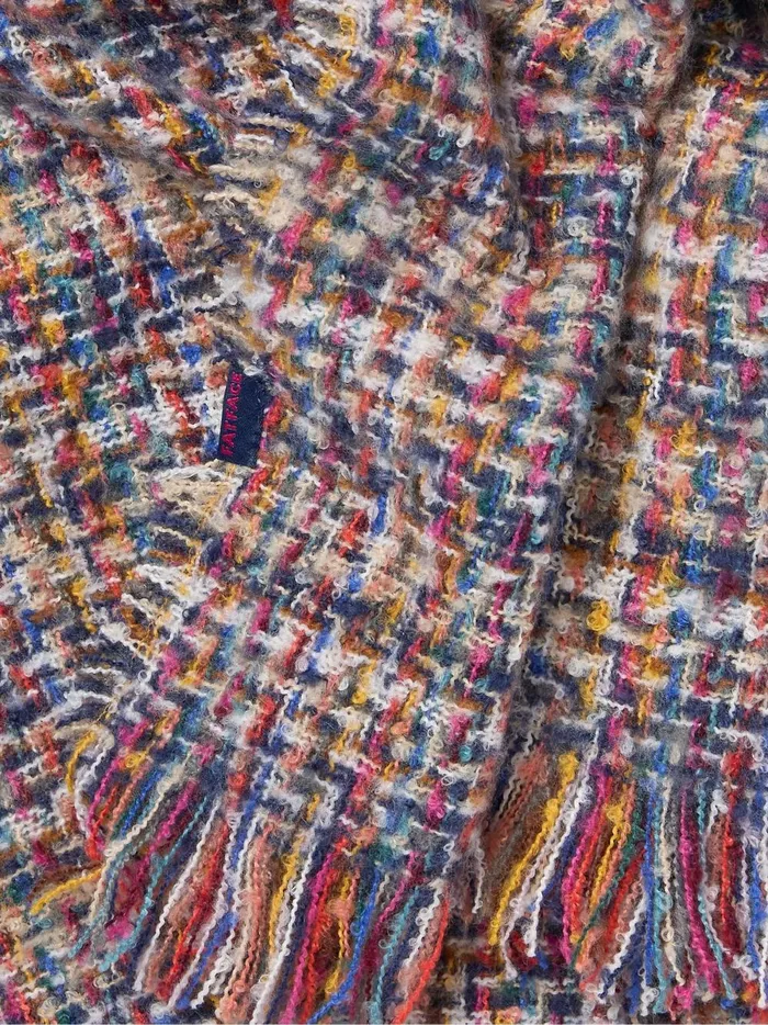 Women Scarves Fat Face Pippa Multi Check Scarf