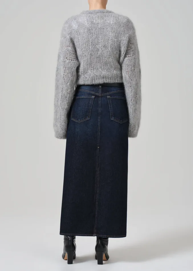 Women Shorts and Skirts Citizens Of Humanity Verona Column Skirt In Deep Azure