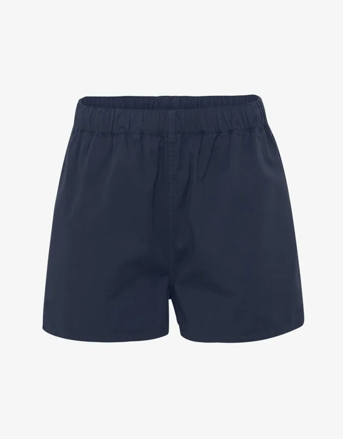 Women Shorts Colorful Standard Women Organic Twill Shorts Navy Blue