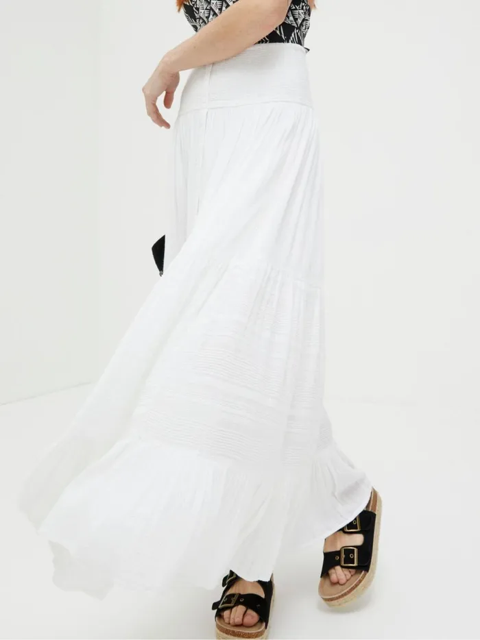 Women Skirts Fat Face Rhea Natural Beach Maxi Skirt