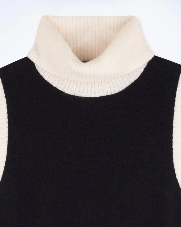 Women Sleeveless Sweaters From Future Sleeveless Sweater Black