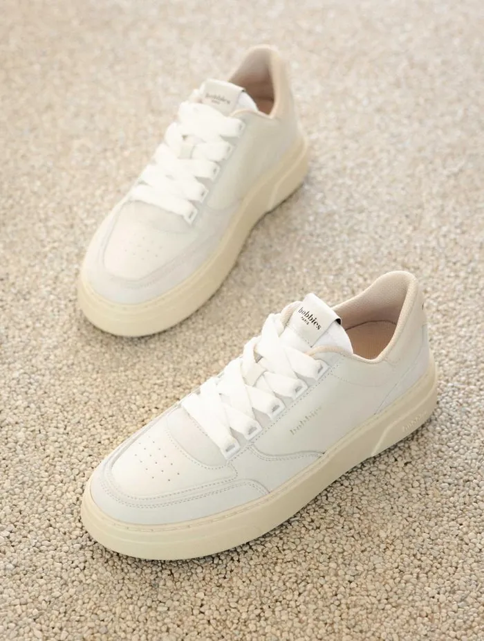 Women Sneakers Bobbies Avalon Off White and Foam