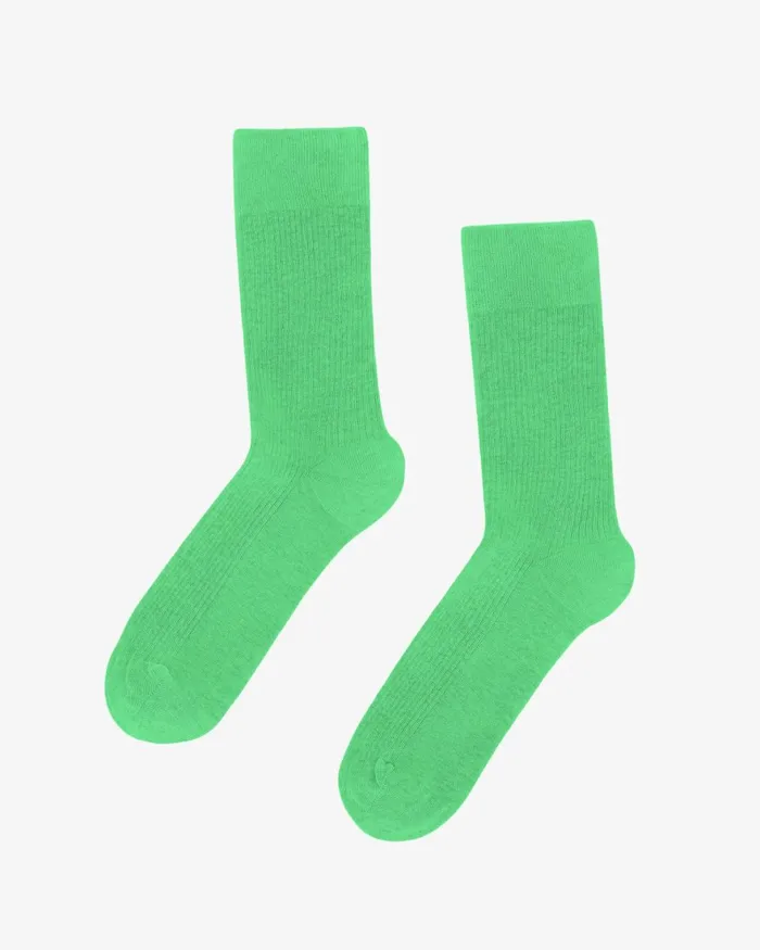 Women Socks Colorful Standard Women Classic Organic Sock Spring Green