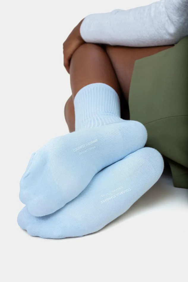 Women Socks Colorful Standard Women Classic Organic Sock Spring Green