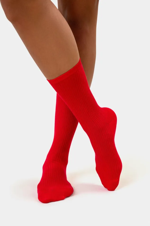 Women Socks Colorful Standard Women Classic Organic Sock Steel Blue