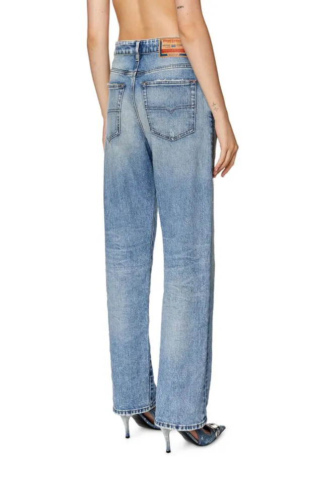Women Straight Jeans 1999 DReggy 007r4 Light Blue Diesel Straight Women Straight Jeans 1999 DReggy 007r4 Light Blue Diesel Straight