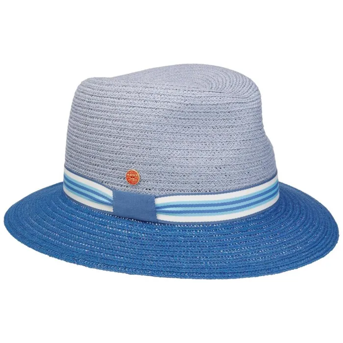 Women Straw Hats Mayser Nane Twotone Traveller Straw Hat Beige Women Straw Hats Mayser Nane Twotone Traveller Straw Hat Beige