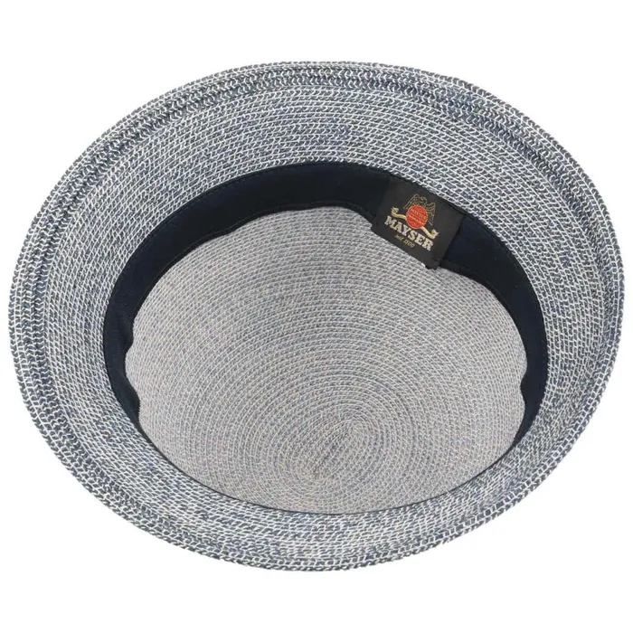 Women Straw Hats Mayser Nannia UVprotection Cloche Hat Graymottled Women Straw Hats Mayser Nannia UVprotection Cloche Hat Graymottled