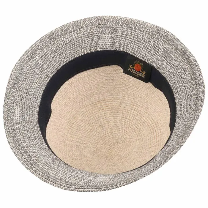 Women Straw Hats Mayser Nannia UVprotection Cloche Hat Graymottled Women Straw Hats Mayser Nannia UVprotection Cloche Hat Graymottled