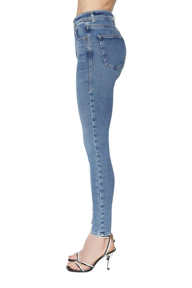 Women Super Skinny Jeans 1984 SlandyHigh 09d62 Medium Blue Diesel Super Skinny Women Super Skinny Jeans 1984 SlandyHigh 09d62 Medium Blue Diesel Super Skinny