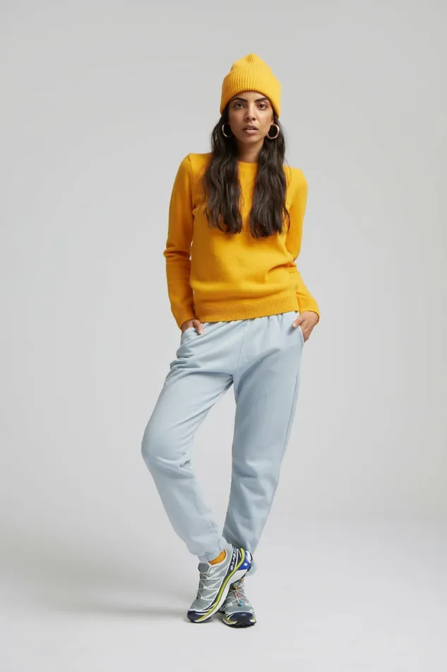 Women Sweatpants Colorful Standard Organic Sweatpants Oxblood Red
