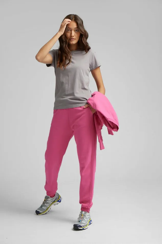 Women Sweatpants Colorful Standard Organic Sweatpants Oyster Grey