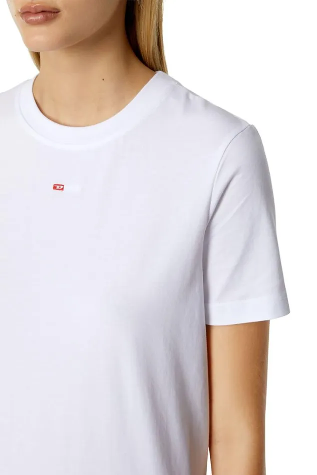 Women TRegMicrodiv White Diesel Tshirts And Tops Women TRegMicrodiv White Diesel Tshirts And Tops