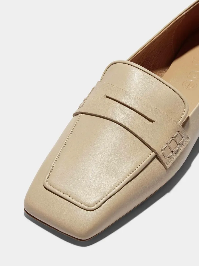 Women Tom Nappa Leather Loafers Aeyde Flats