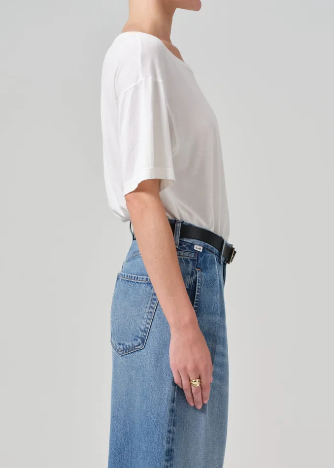 Women Tops Citizens Of Humanity Elisabetta Relaxed Tee In Pashmina