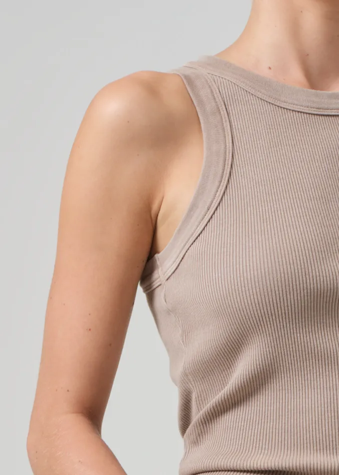 Women Tops Citizens Of Humanity Isabel Rib Tank In Sandatlas