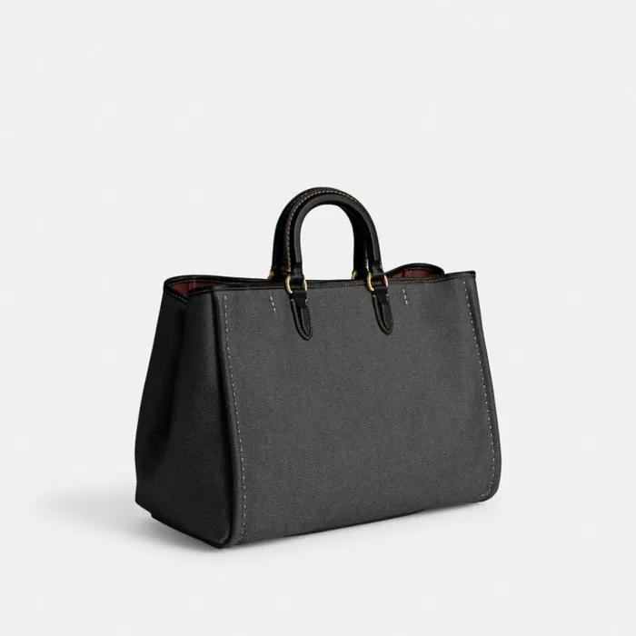 Women Totes and Carryalls Coach Reese Tote Brassblack