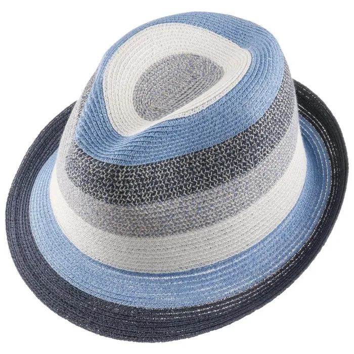Women Trilby Hats Mayser Svenja Stripes Trilby Hat Beige Women Trilby Hats Mayser Svenja Stripes Trilby Hat Beige