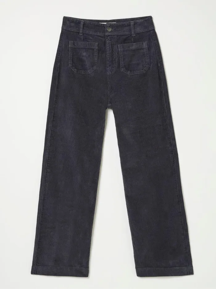 Women Trousers and Leggings Fat Face Keswick Charcoal Grey Wide Leg Crop Jeans Women Trousers and Leggings Fat Face Keswick Charcoal Grey Wide Leg Crop Jeans