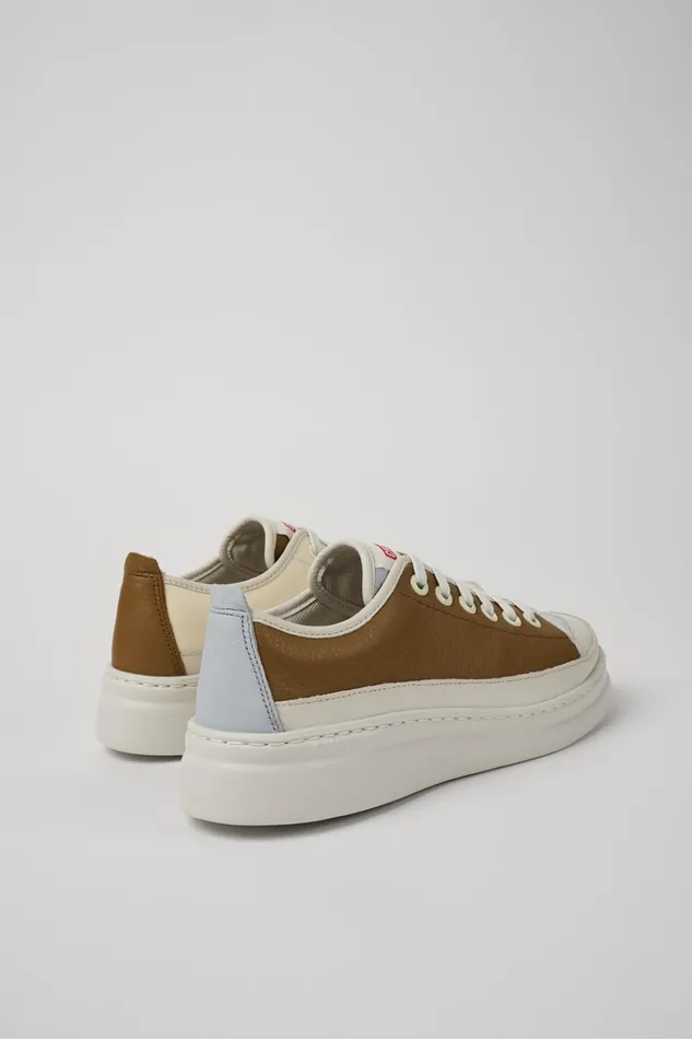 Women Twins Multicolored Leather Sneaker Camper Sneakers