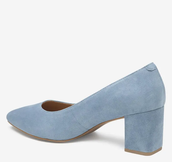 Women Vicki Pump Slate Blue Kid Suede JohnstonandMurphy Heels and Platform Wedges Women Vicki Pump Slate Blue Kid Suede JohnstonandMurphy Heels and Platform Wedges