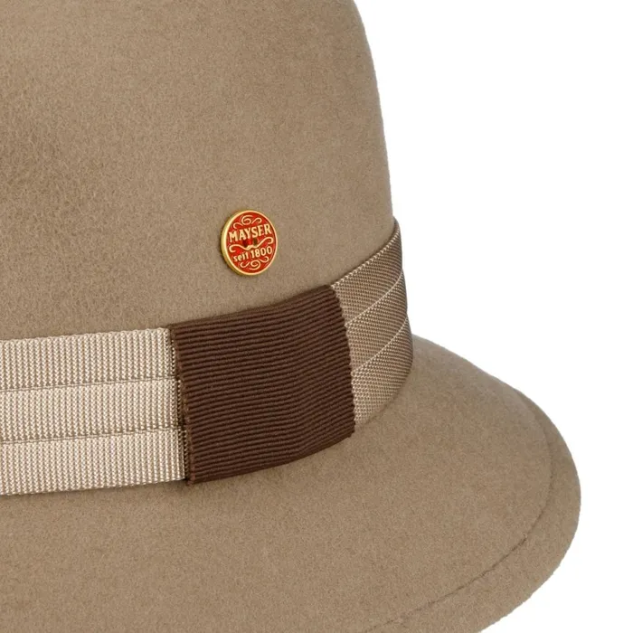 Women Visors Mayser Uni Susanne Wollhut Beige Women Visors Mayser Uni Susanne Wollhut Beige