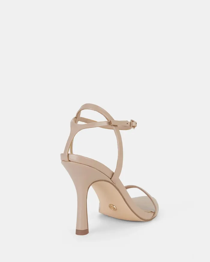 YAZMEEN Sand Open Toe Heels Party NOVO Shoes Women