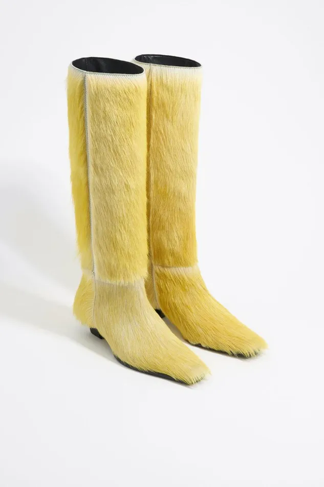 Yellow Fur Boot Yellow Women Bimba Y Lola Ankle Boots And Boots Yellow Fur Boot Yellow Women Bimba Y Lola Ankle Boots And Boots