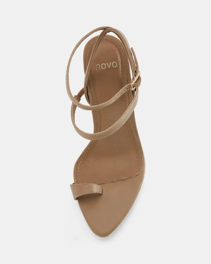 YESSY CAMEL High Heels Party NOVO Shoes Women
