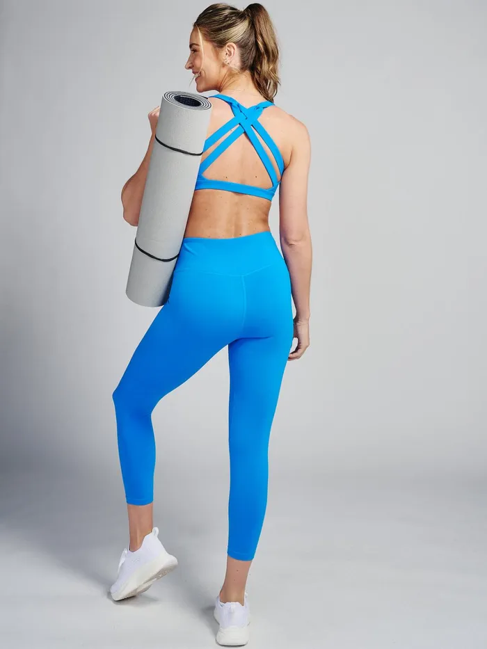 Yoga Studio Women Tasc Performance Sculptive Flow Sports Bra
