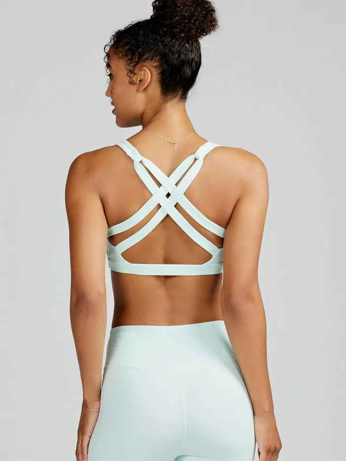 Yoga Studio Women Tasc Performance Sculptive Flow Sports Bra