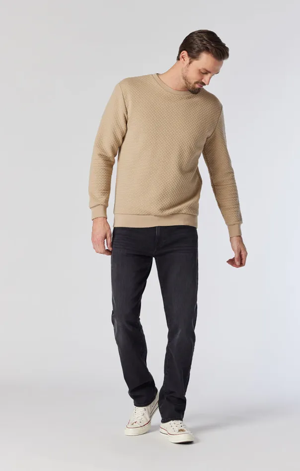 Zach Straight Leg In Smoke Williamsburg Men Mavi Jeans Denim